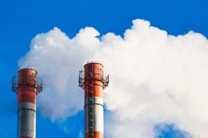 Activated carbon for industrial waste gas
