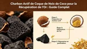 Charbon Actif de Coque de Noix de Coco pour la Récupération de l’Or : Guide Complet