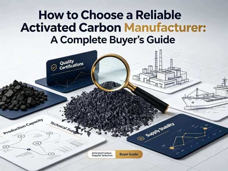 How to Choose a Reliable Activated Carbon Manufacturer: A Complete Buyer’s Guide